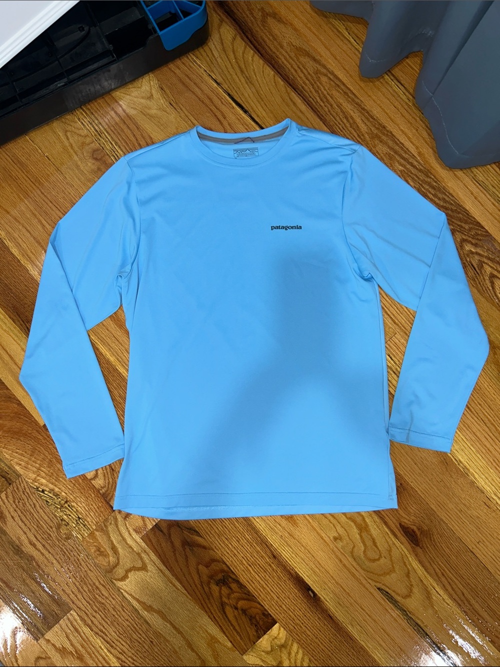 Patagonia Men's Long-Sleeve Rash Guard - Sky Blue